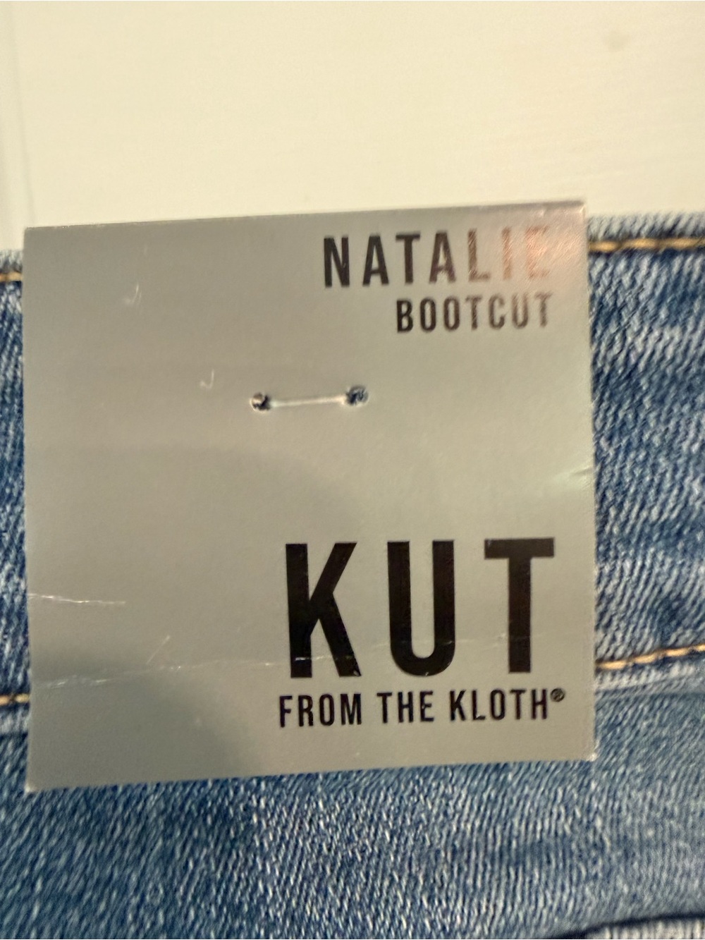 KUT From The Kloth Natalie Bootcut Jeans Size 8 Substantial Wash NWT - Picture 5 of 11